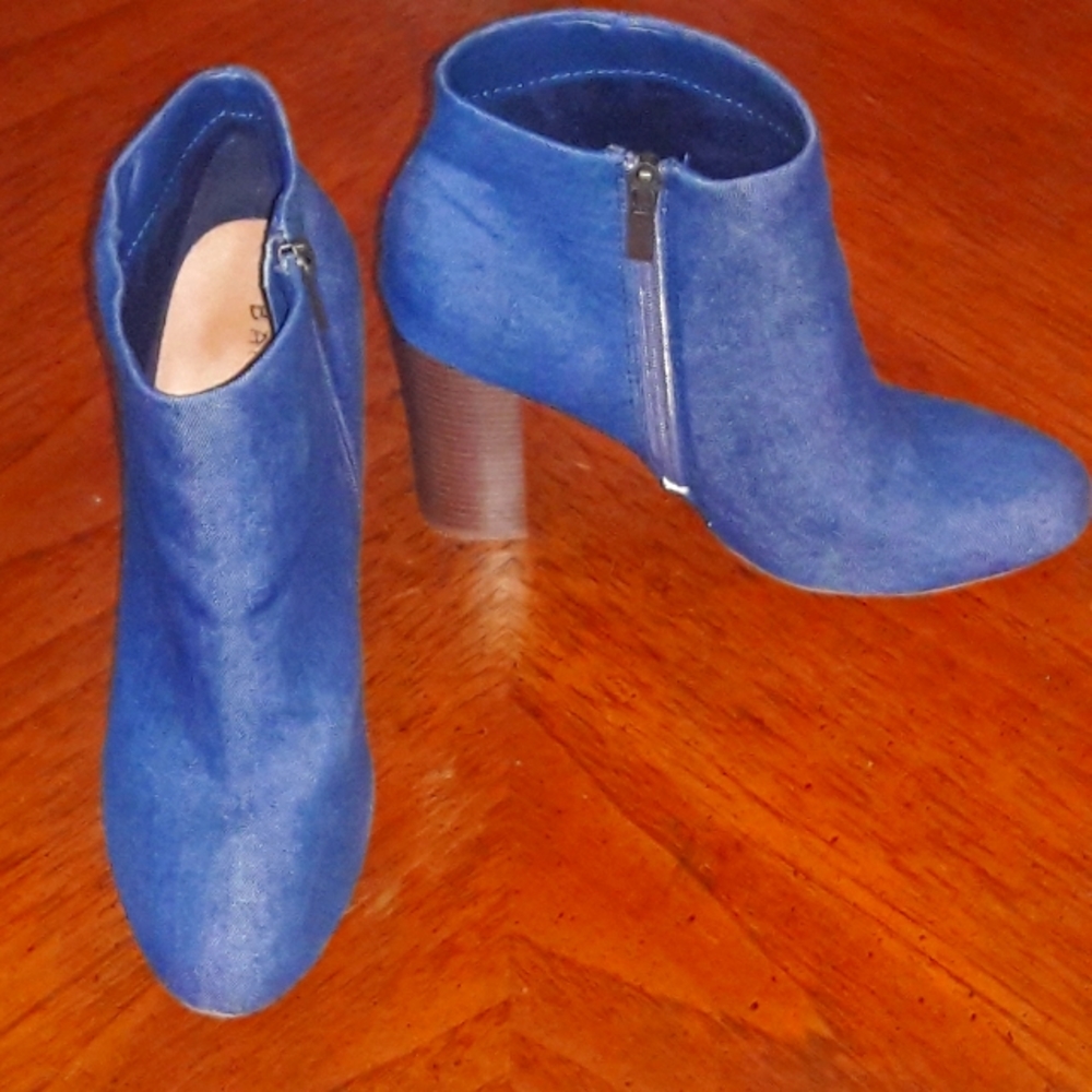 Demin Dress Boots